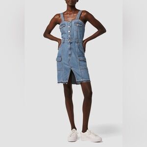 Hudson Jeans Cargo Reconstructed Denim Dress